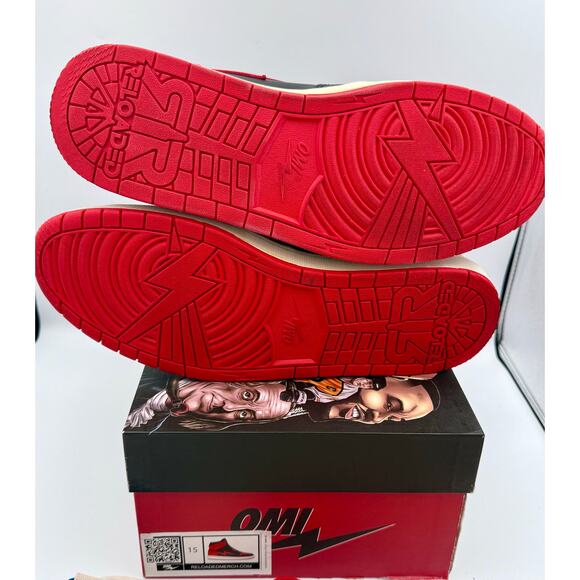 OMI Reloaded Air Zero Red Black “Rodman” Sz15 #122 main image 10